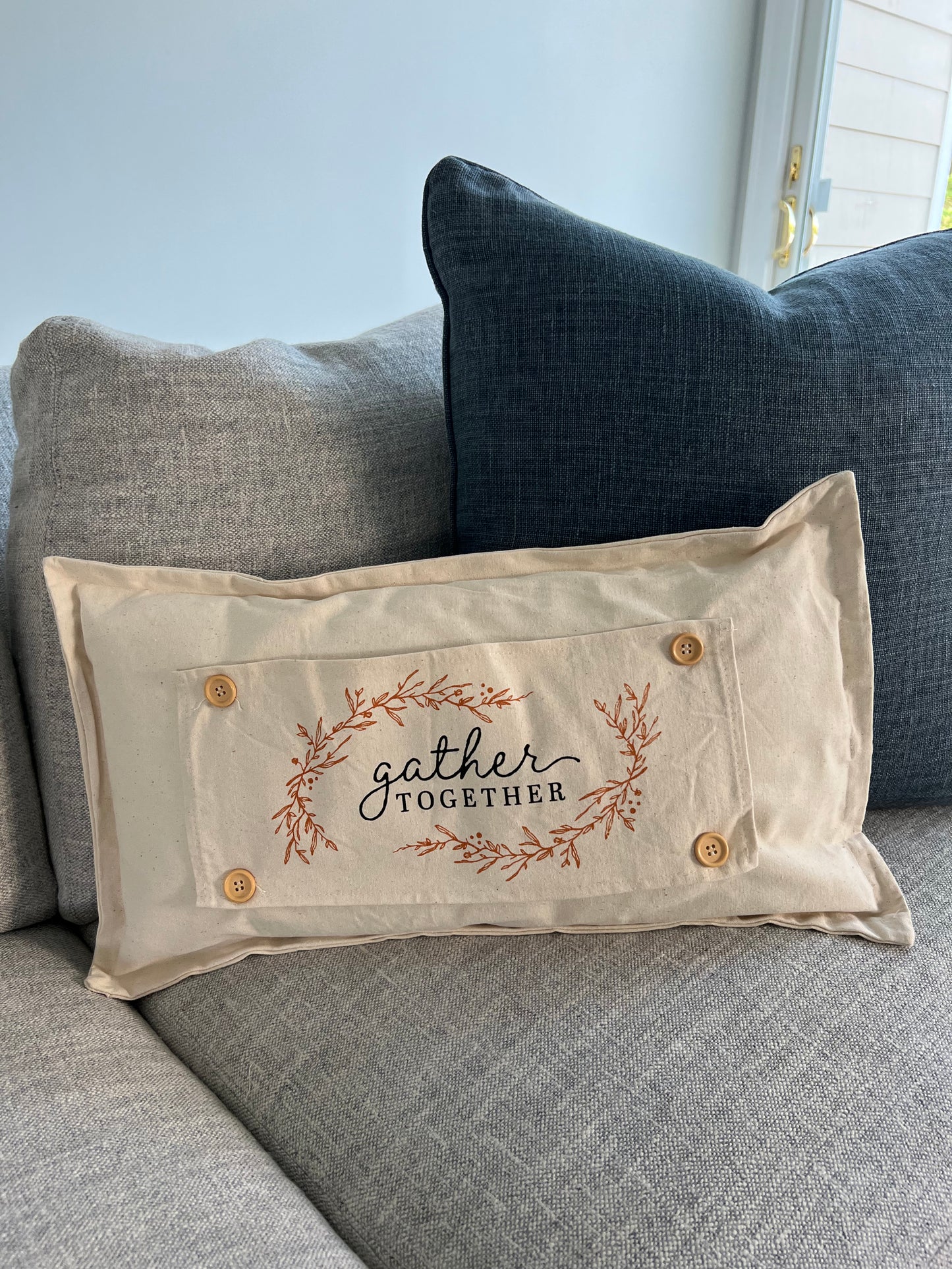 Seasonal Pillow Panel: Gather Together