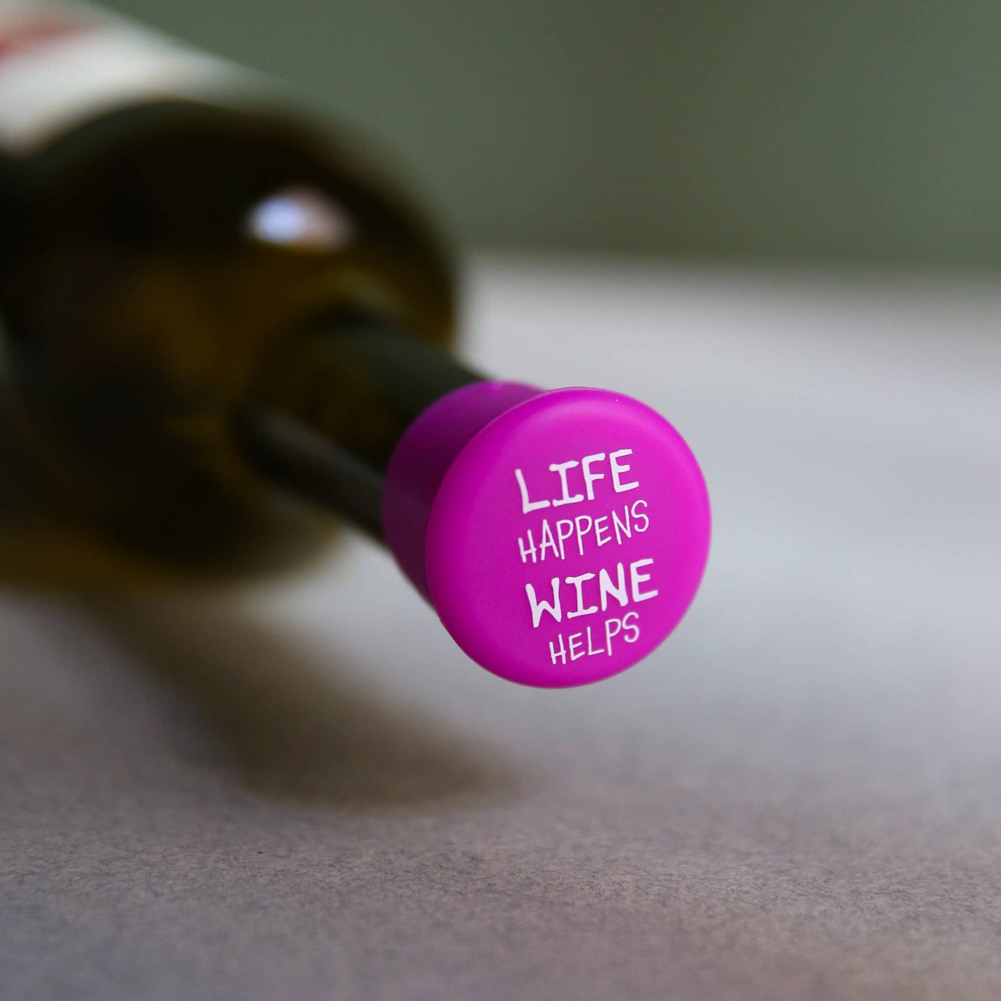 Wine Cap Counter Display | Fun Wine Caps