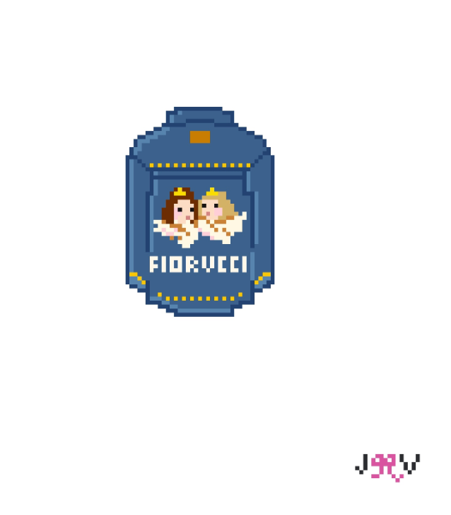 Fiorucci Jacket Needlepoint Canvas