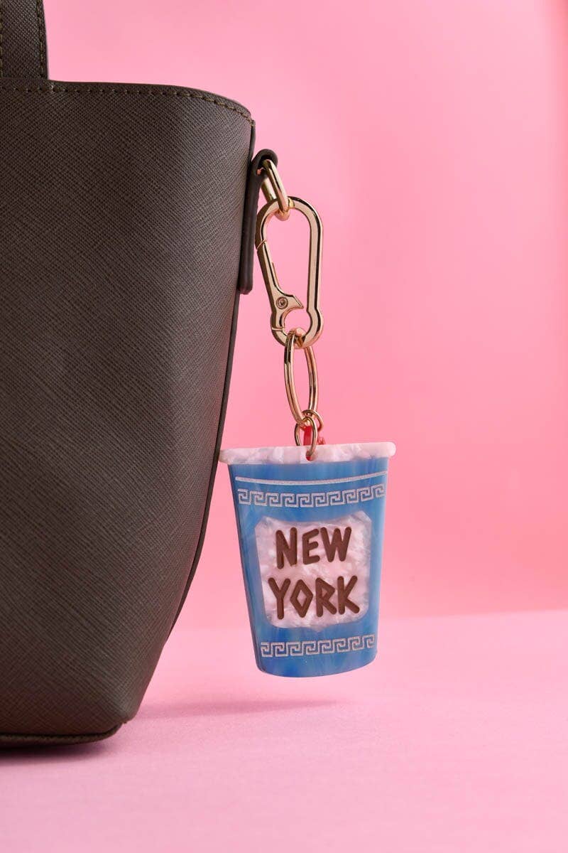 New York Coffee Bag Charm