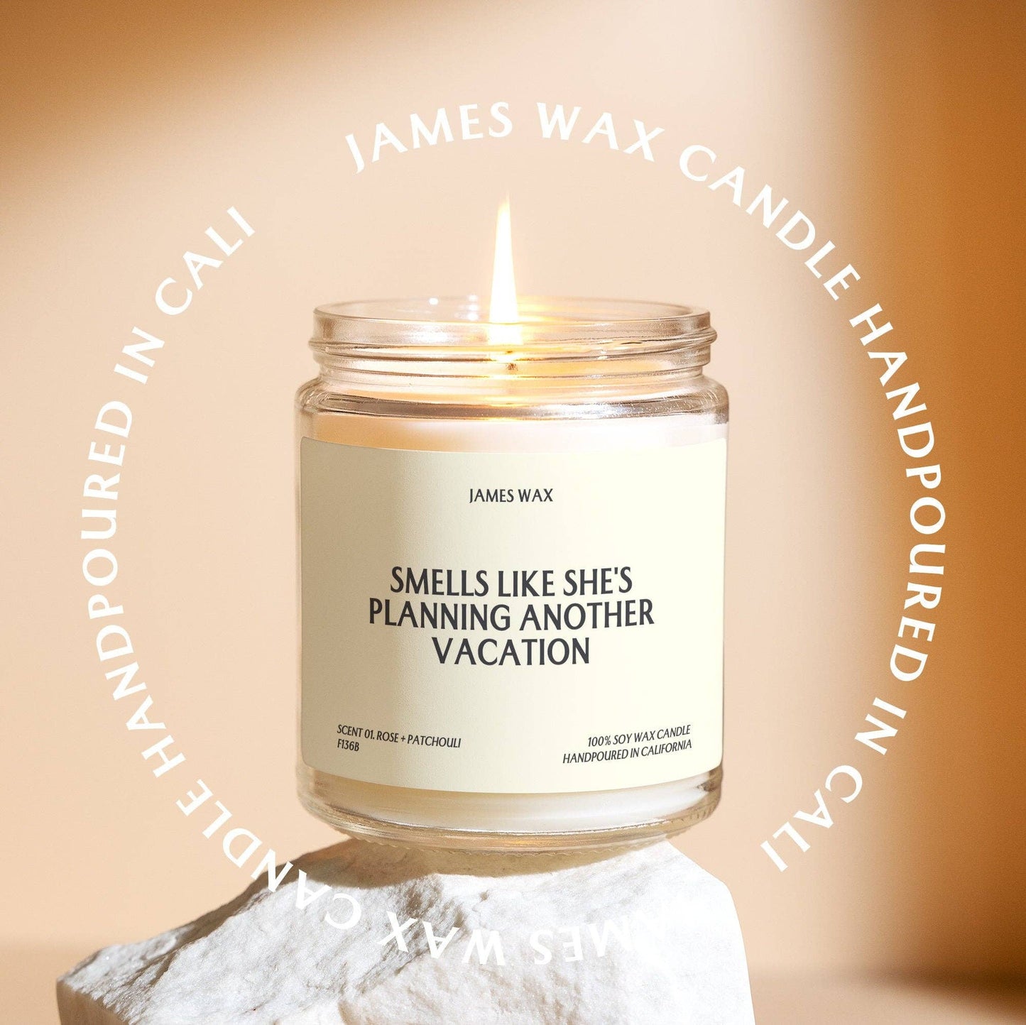 Vacation Gift Planning Vacation Candle