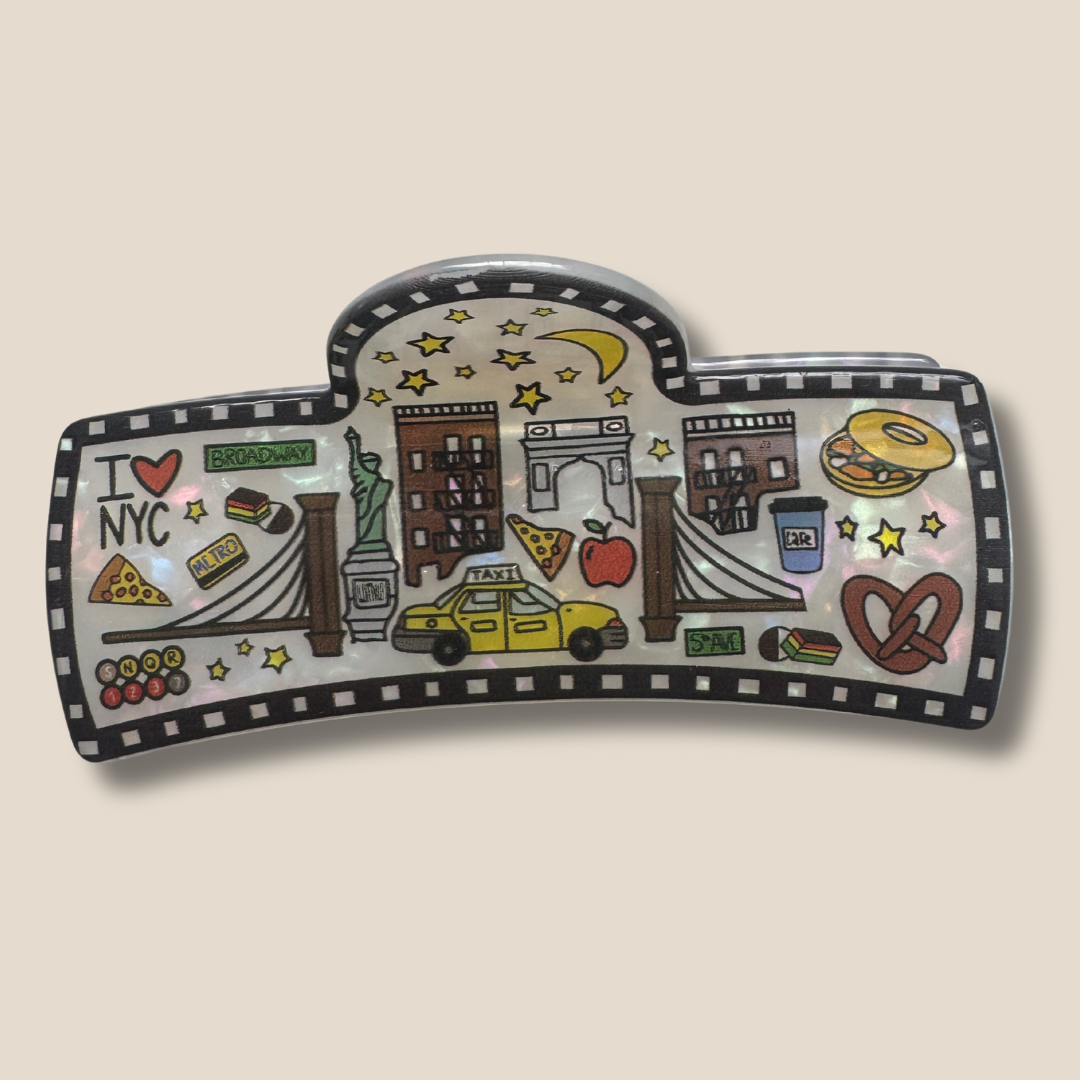 I <3 NYC Hair Claw Clip