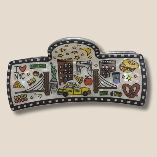 I <3 NYC Hair Claw Clip