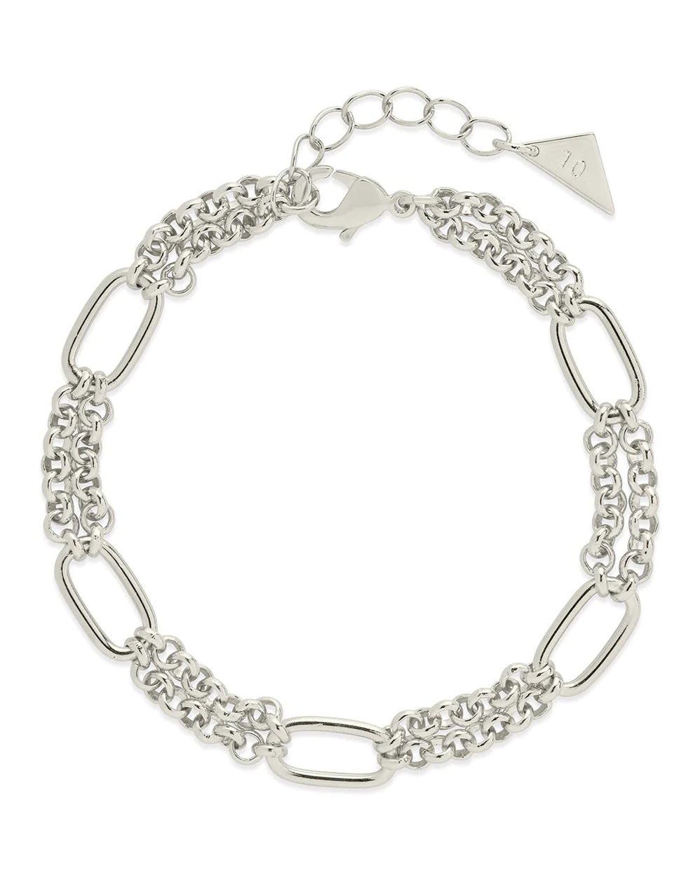 Zenni Multi-Row Chain Bracelet