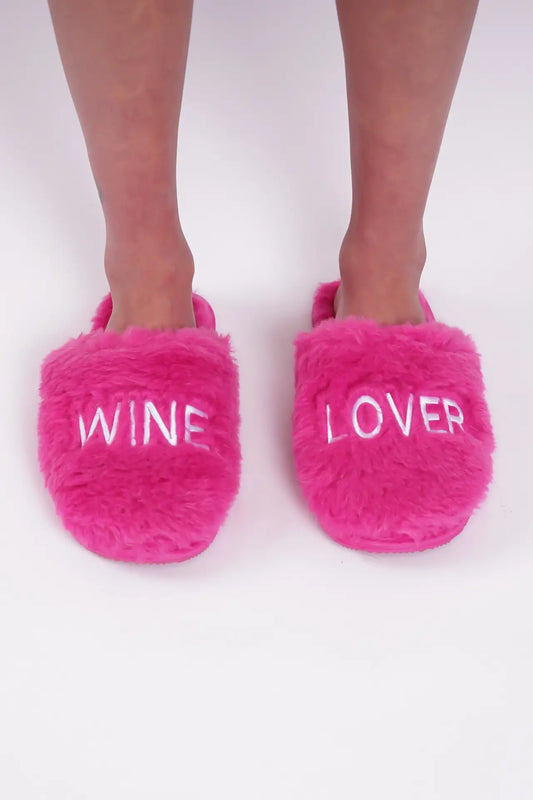 BEL AIR SLIPPERS - Wine Lover (Pink)
