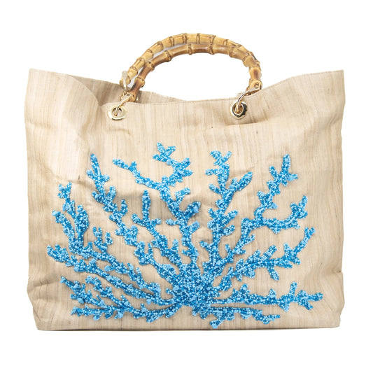 Bag with Turq Coral