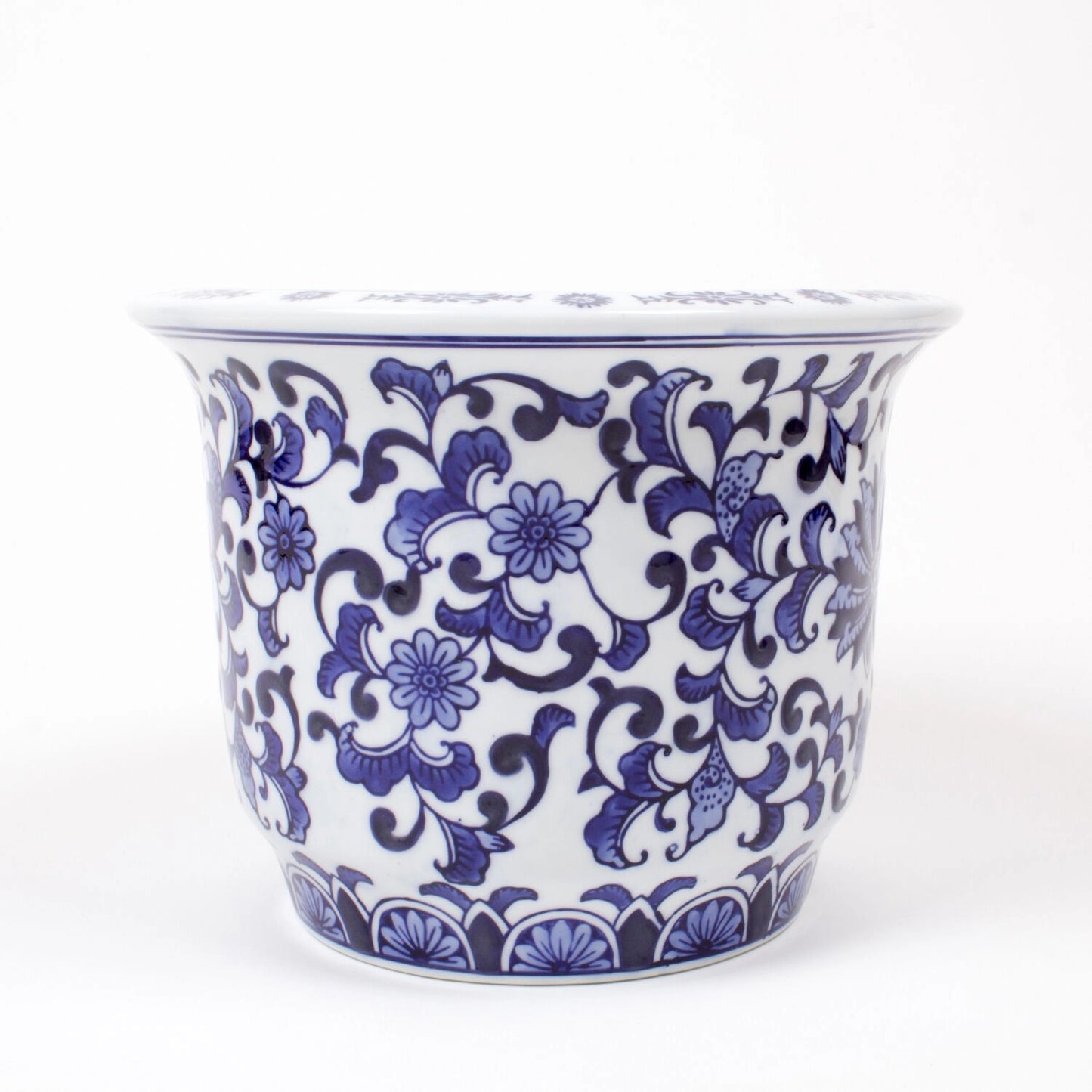 Blue Chinoiserie Planter - Small