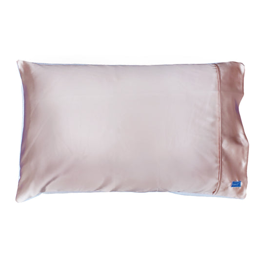 Champagne Pink Satin Pillowcase for Wet heads