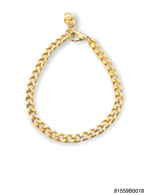 Charli new link Bracelet, Gold, Medium