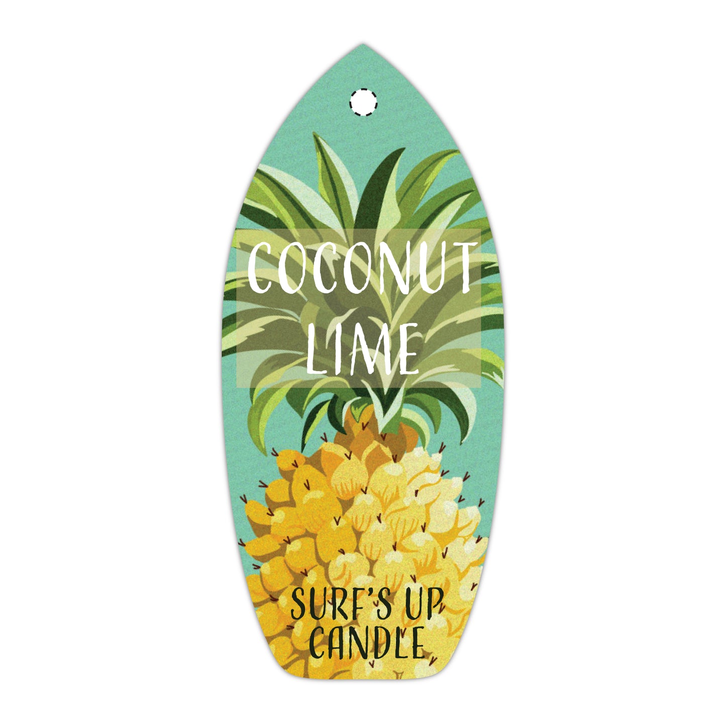 Coconut Lime Pineapple Air Freshener