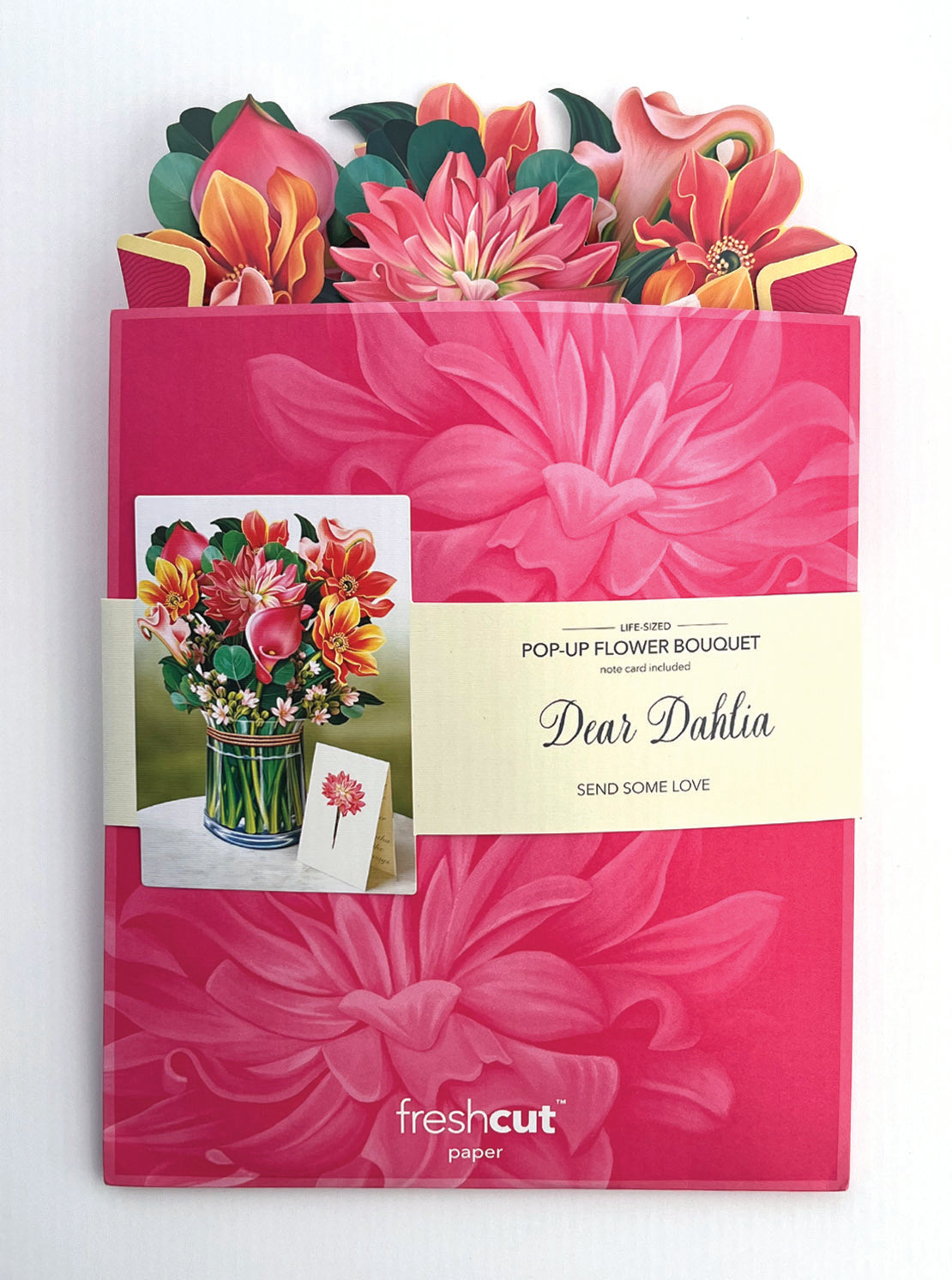 Dear Dahlia Pop Up Floral Bouquet