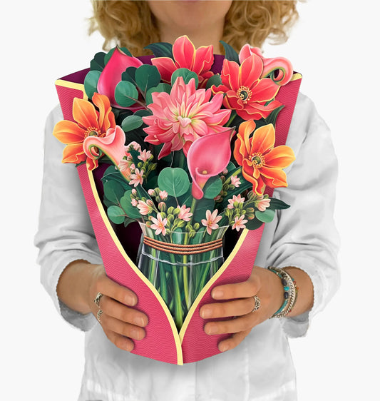Dear Dahlia Pop Up Floral Bouquet