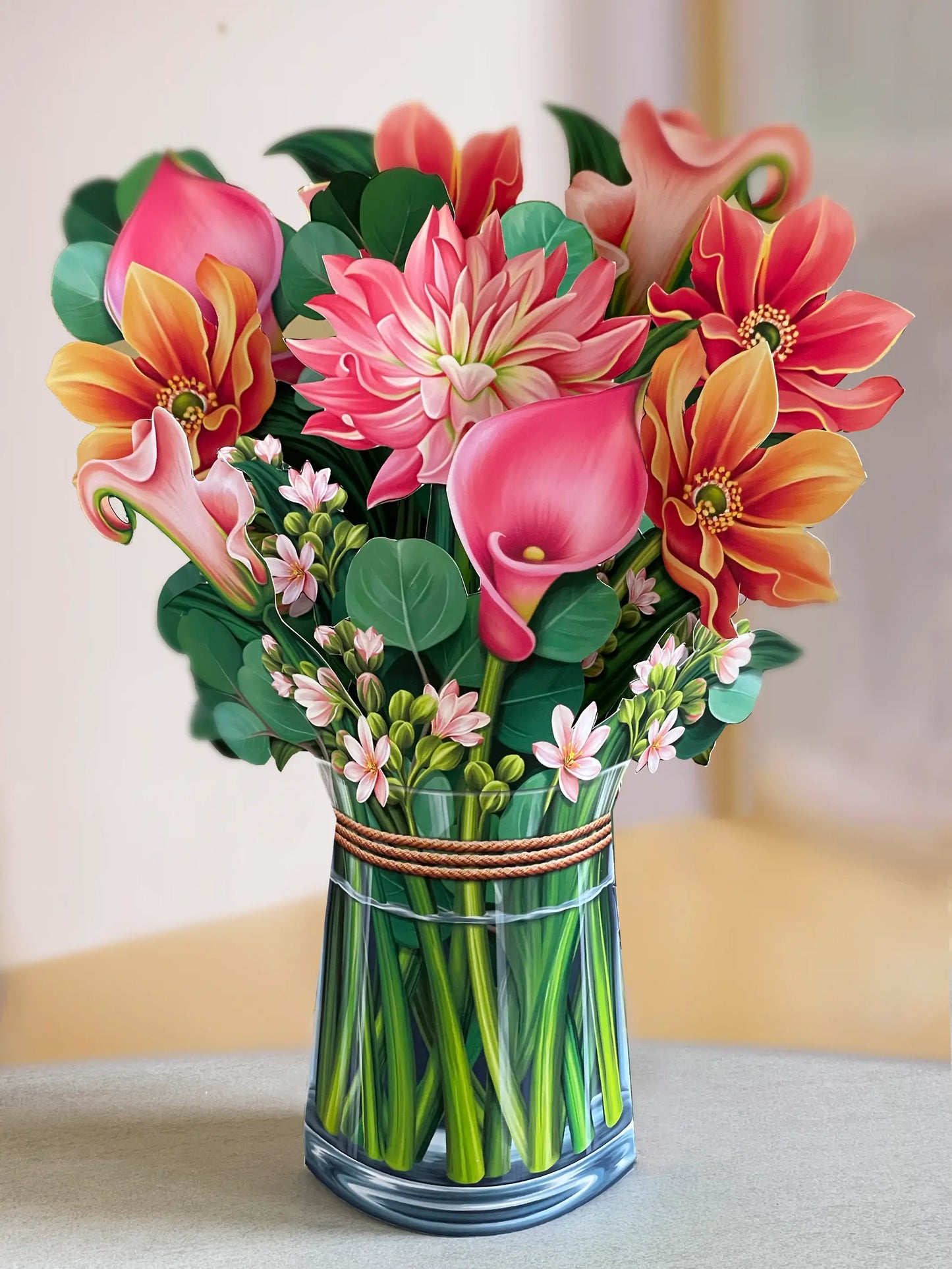 Dear Dahlia Pop Up Floral Bouquet