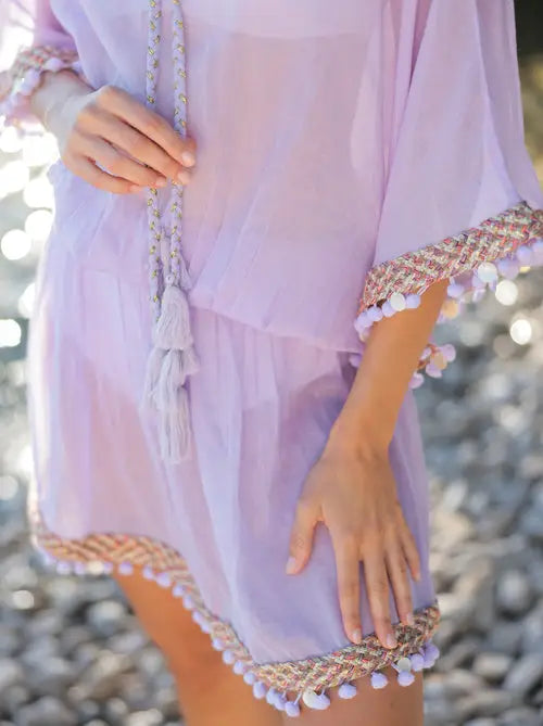Dede Cover-up in Lilac, White or Pink