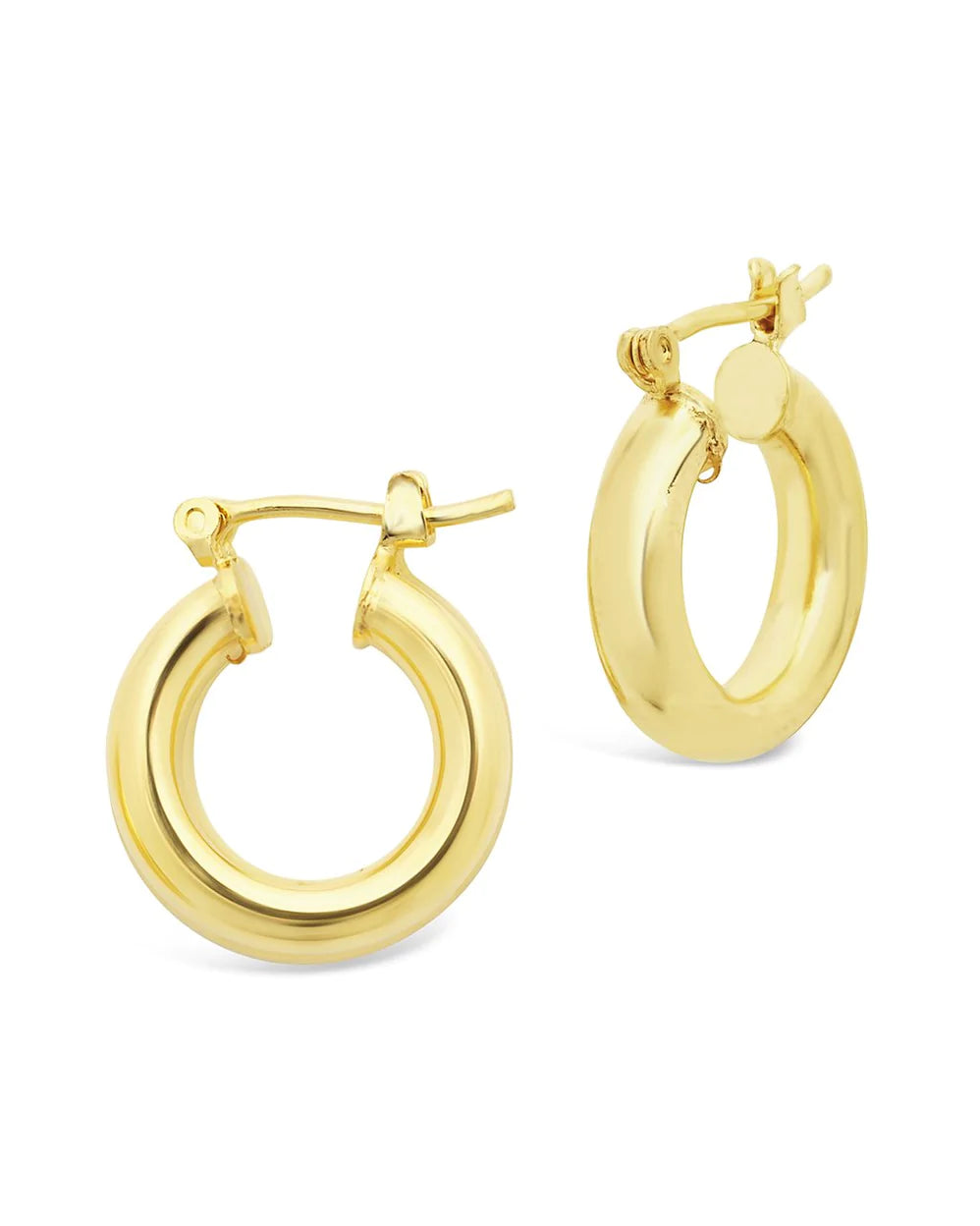 Small Chunky Tube Hoops