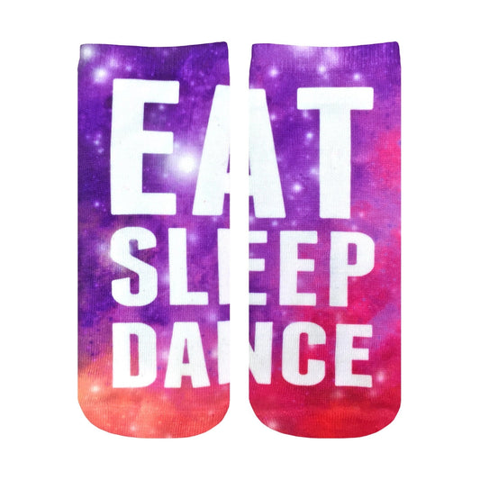 Eat Sleep Dance Ankle Socks