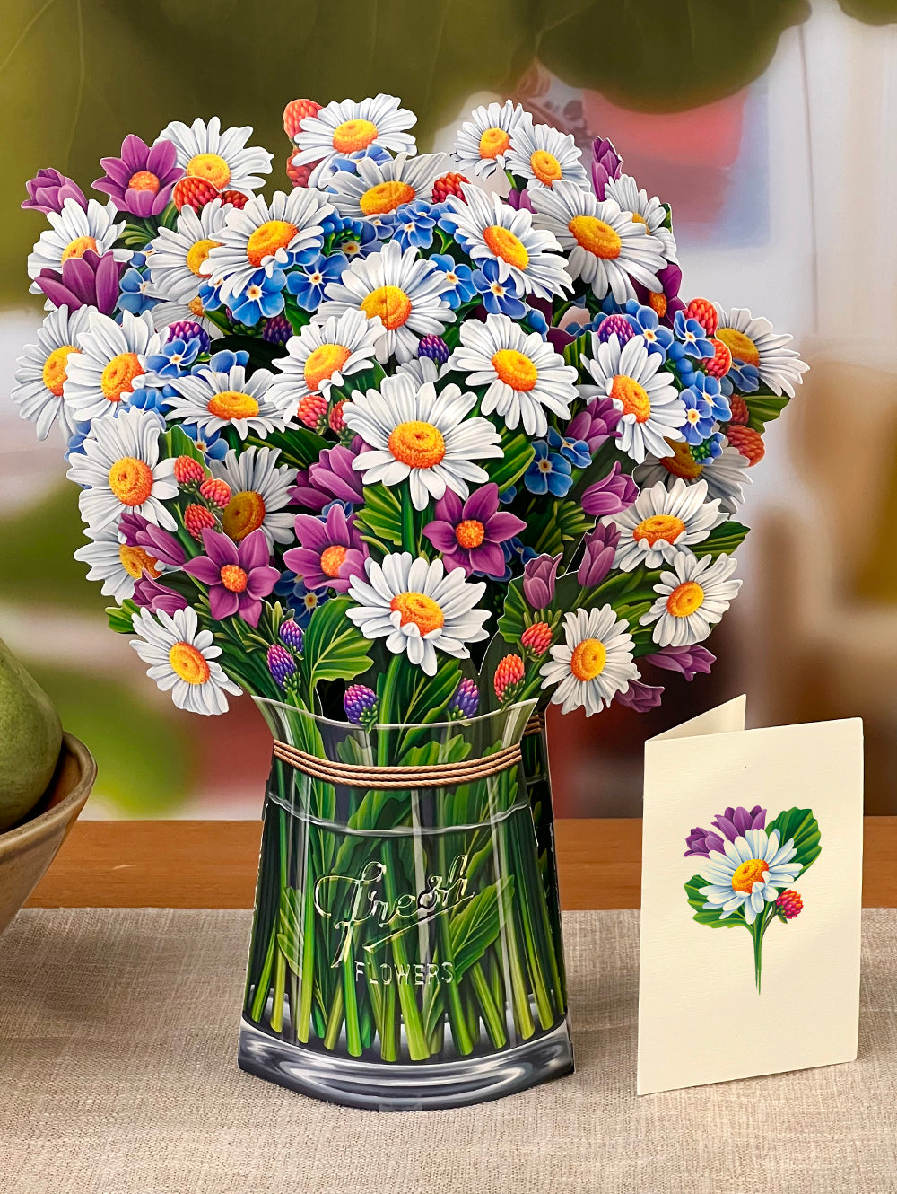 Field of Daisies Pop Up Flower Bouquet