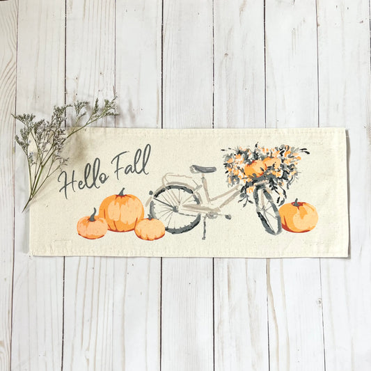 Hello Fall Seasonal Pillow Panel