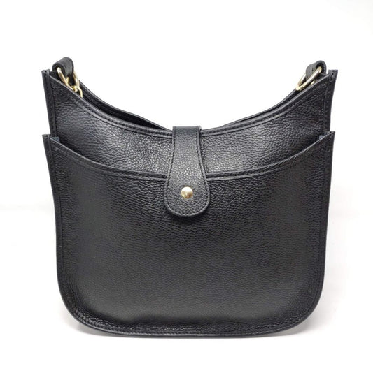 Leather Black Bag from Italy