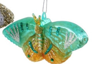 Jeweled Papillon Ornaments