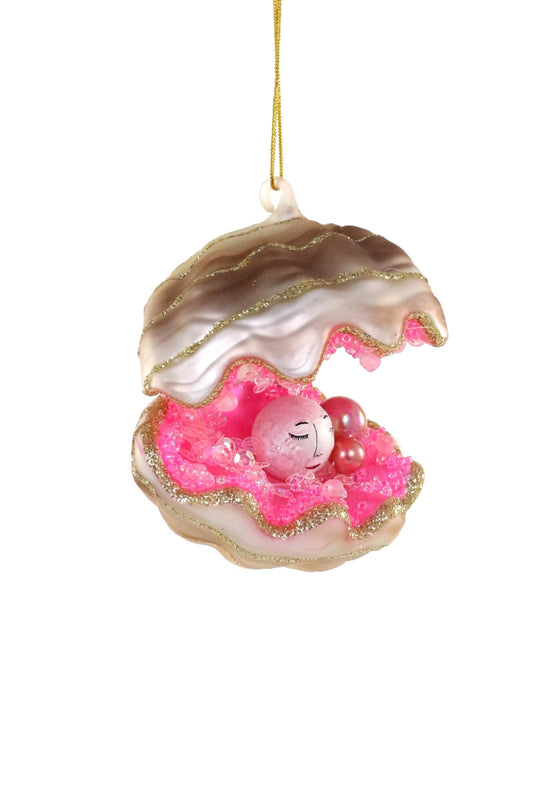 Oyster with Pearls Ornament