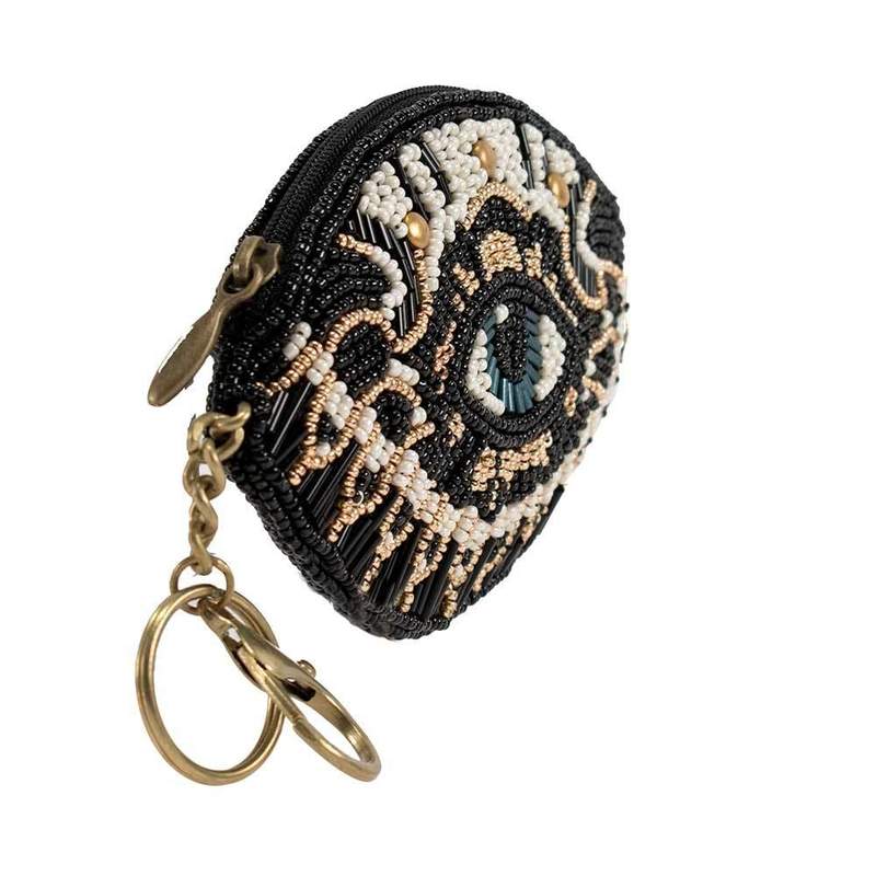 Hamsa Coin Purse Key Fob