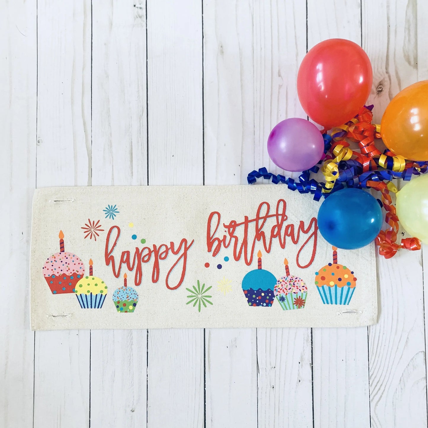 Happy Birthday Pillow Panel