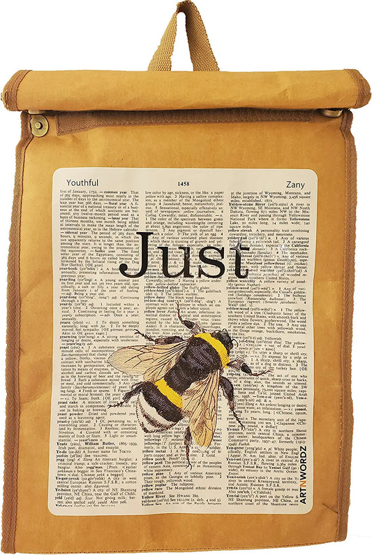 Artnwordz Just Bee Tyvek All Purpose Insulated Bagpack