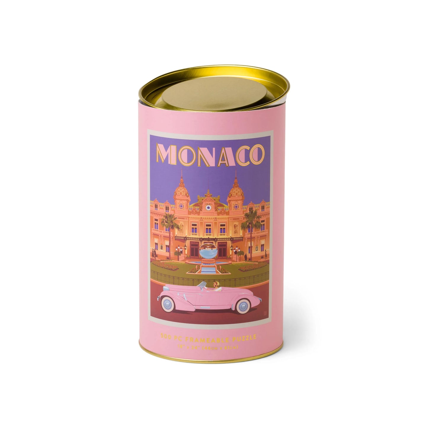 Monaco Jigsaw Puzzle, 500 Pieces - 18" X 24"