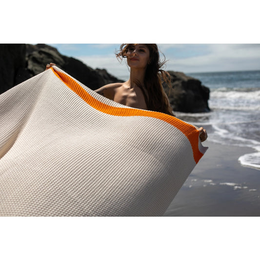 Marici - natural/orange Blanket