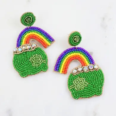 Over the Rainbow Earring Multi - St. Patrick's Day