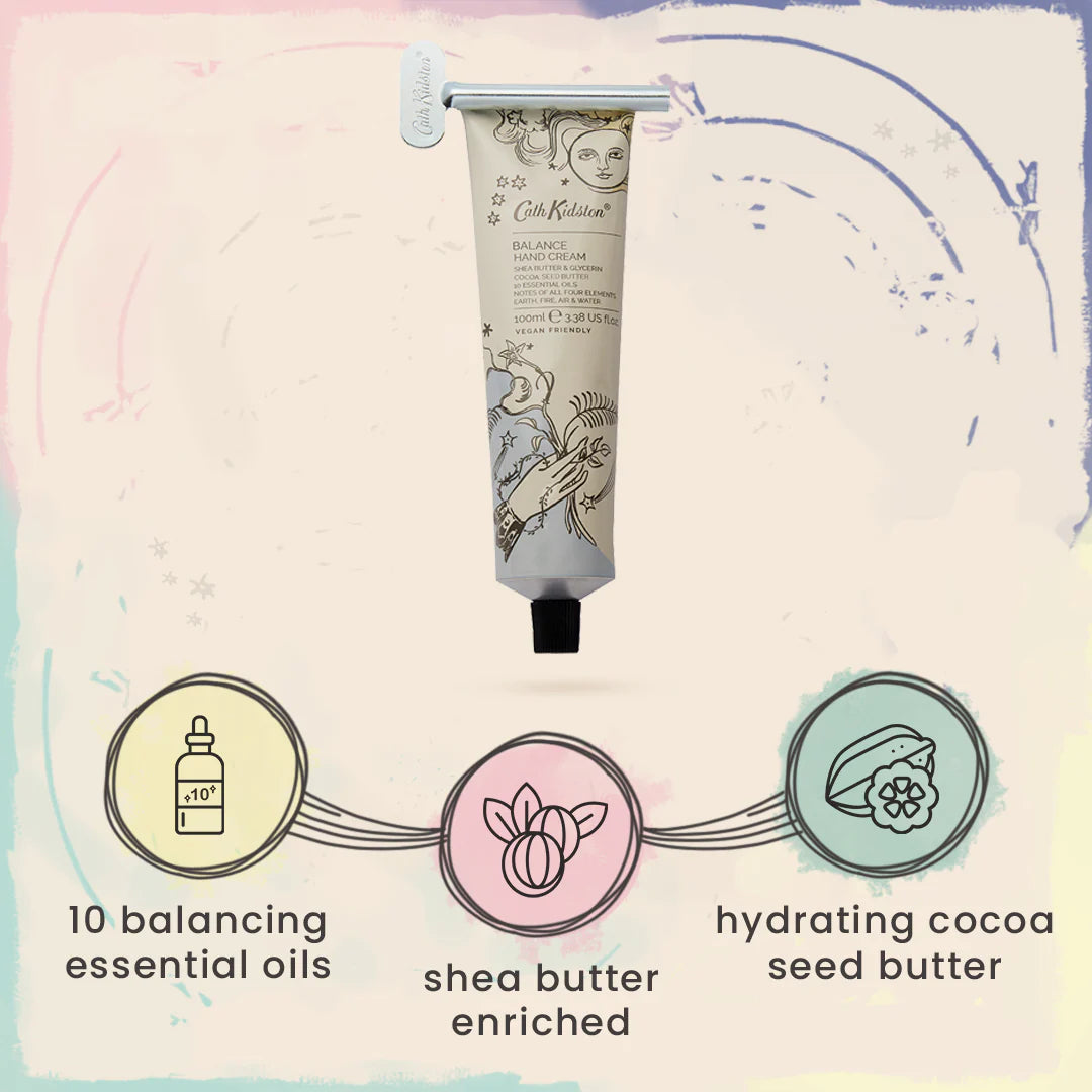 Power To The Peaceful Balance Hand Cream / Lotion with Twist Key
