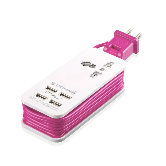 Power Trip Outlet + Usb Travel Charging Station - Cell Phone