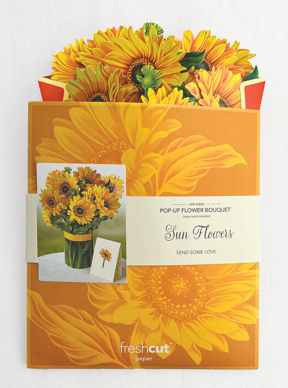 Sunflowers Pop Up Floral Bouquet