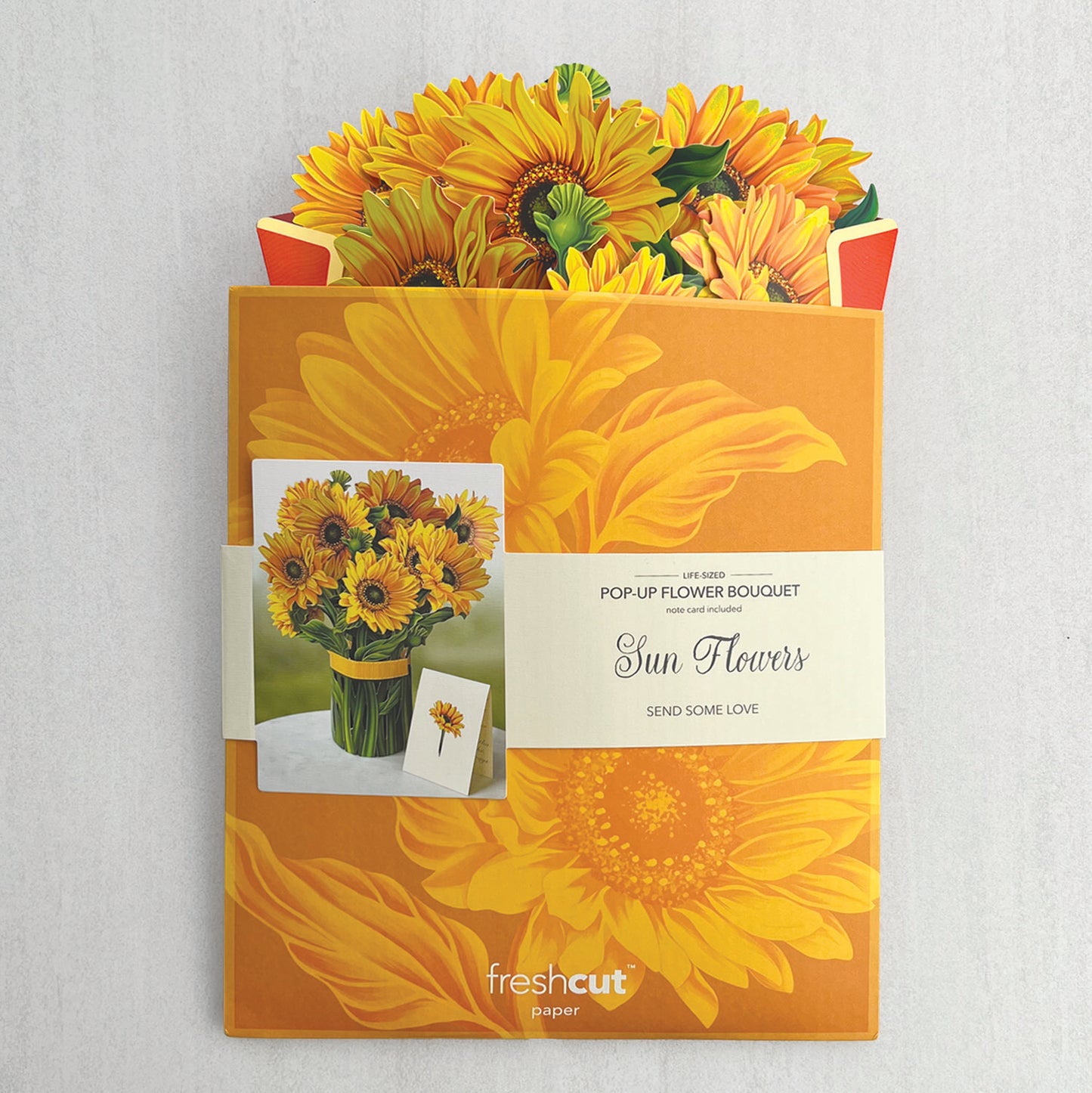 Sunflowers Pop Up Floral Bouquet