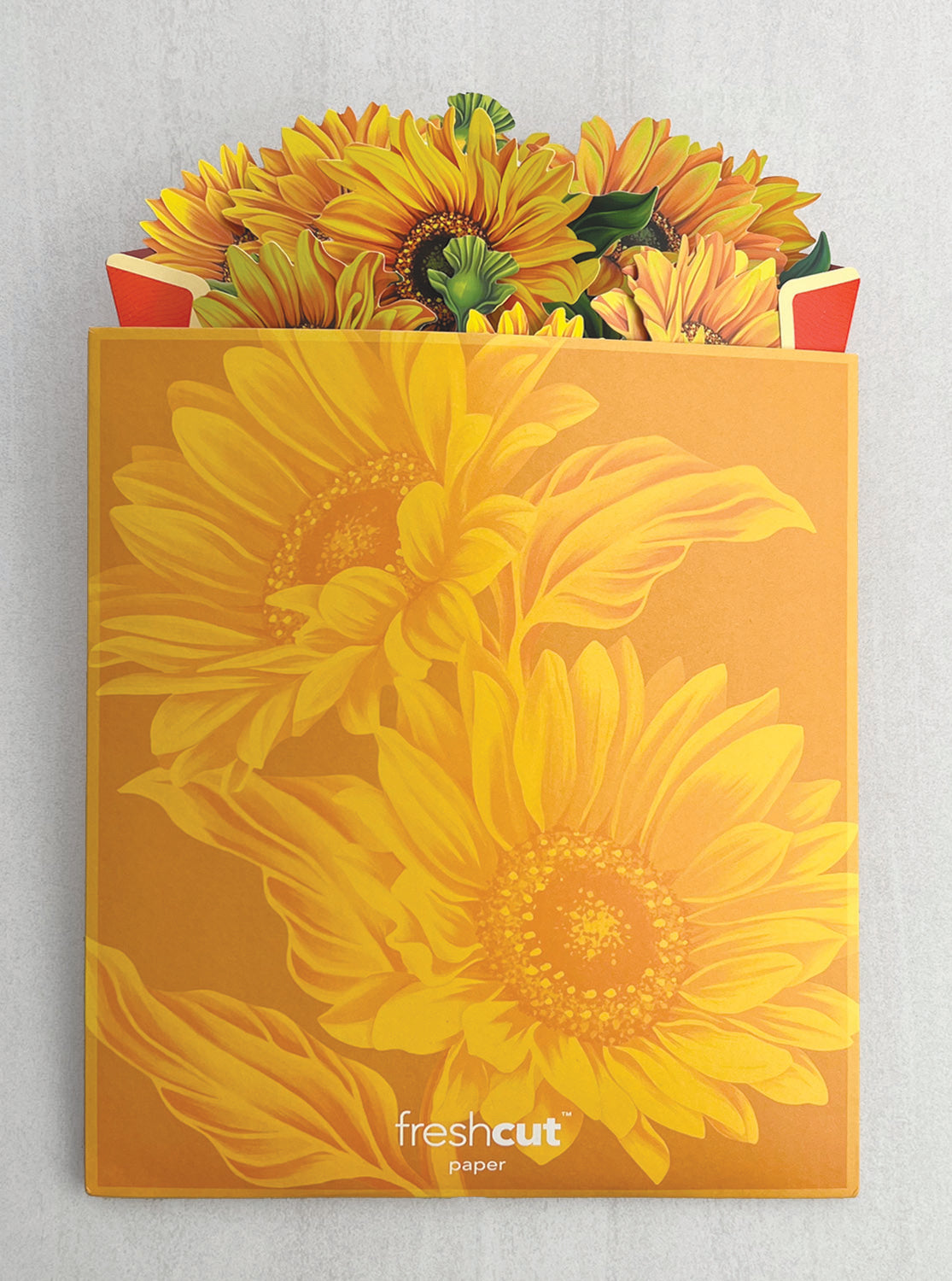 Sunflowers Pop Up Floral Bouquet