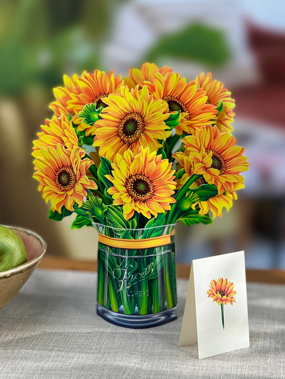 Sunflowers Pop Up Floral Bouquet