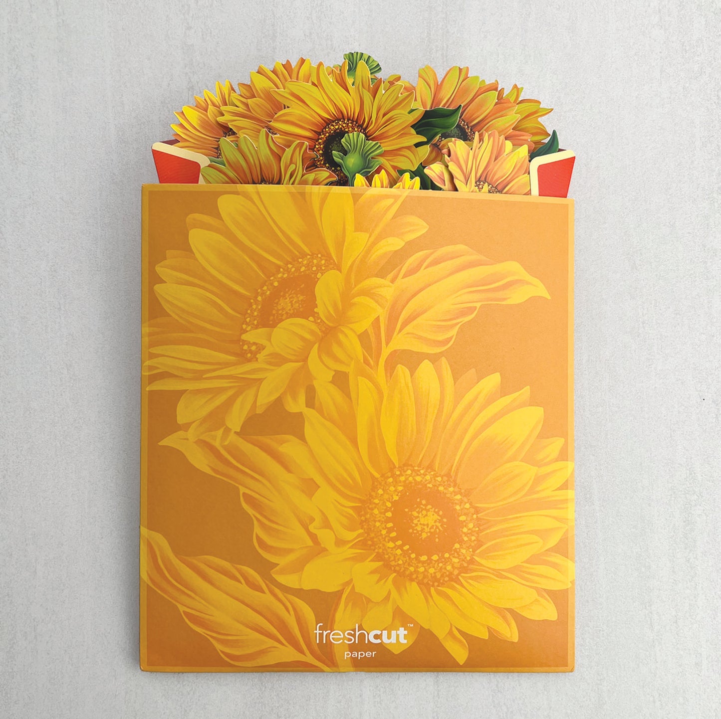 Sunflowers Pop Up Floral Bouquet