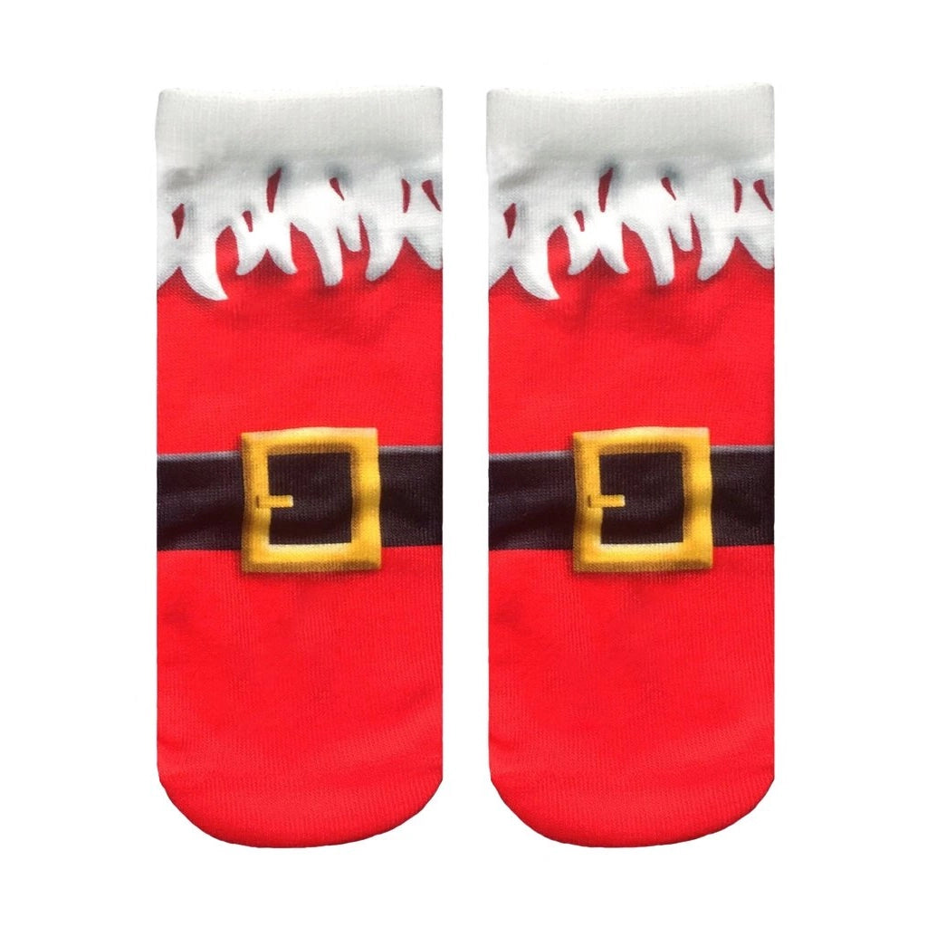 Santa Boots Ankle Socks