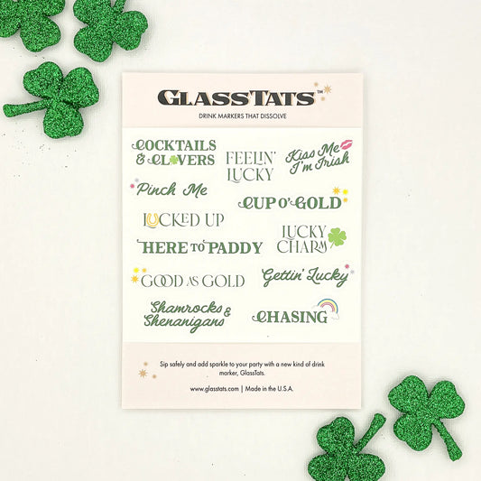 St. Paddy's Day Drink Markers