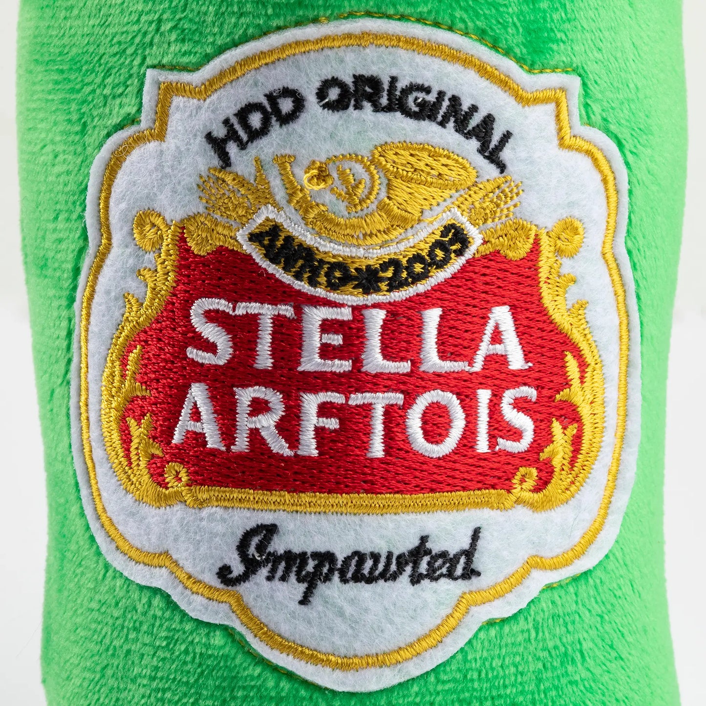 Stella Arftois Beer Bottle Dog Toy