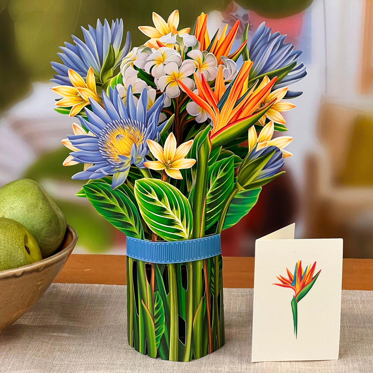 Tropical Bloom Pop Up Flower Bouquet