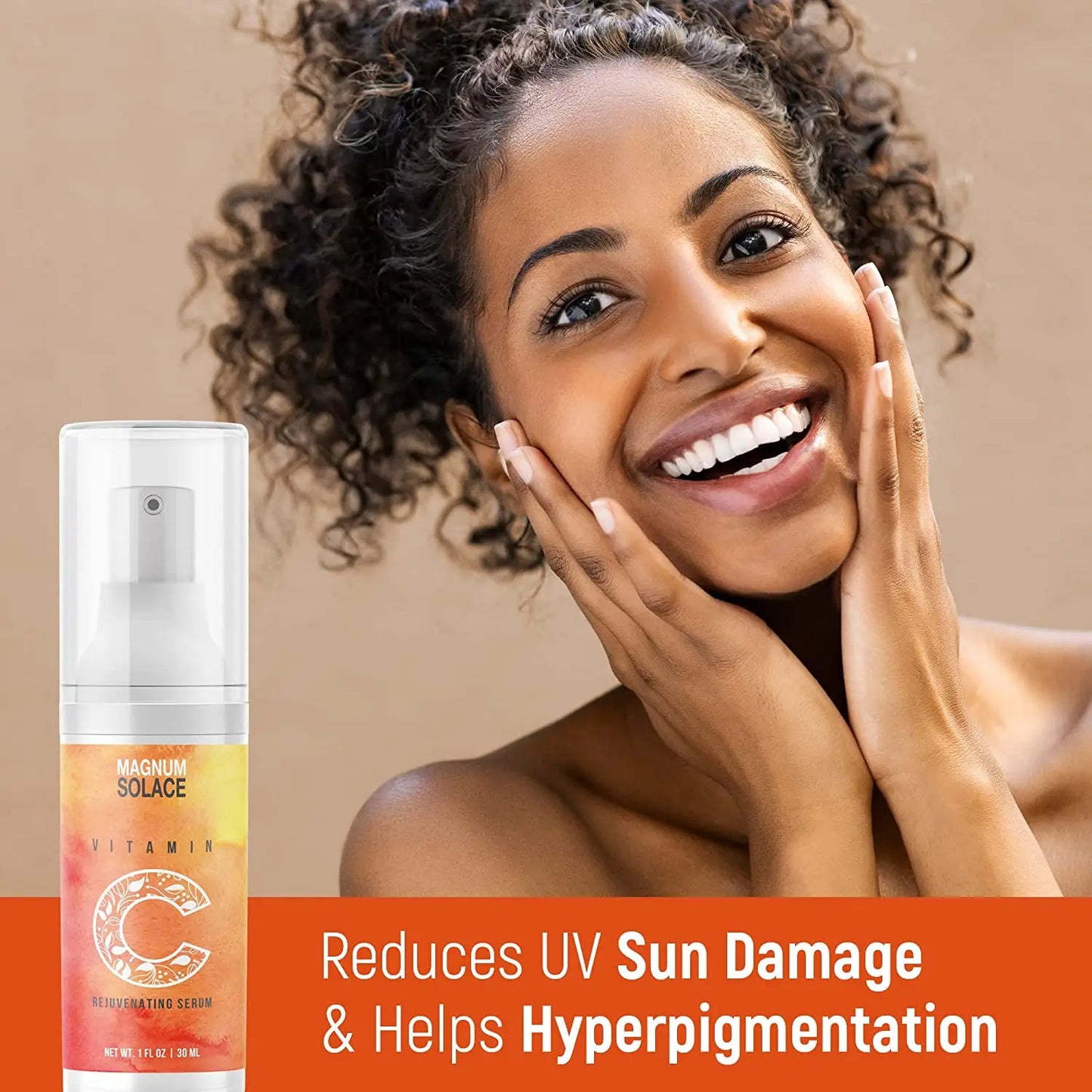Vitamin C Face Serum – Hyaluronic Acid, Aloe Vera, Jojoba