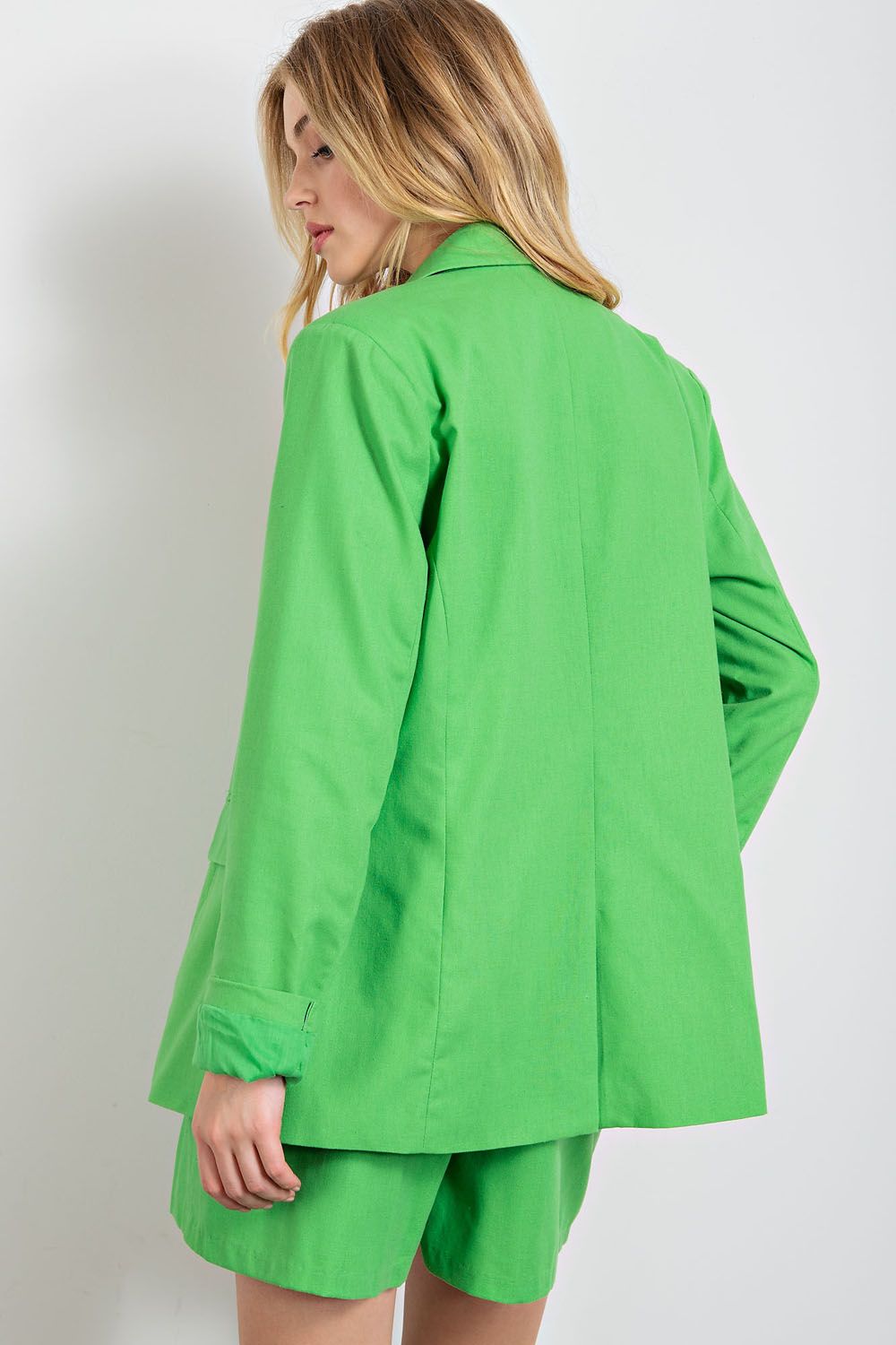 LS Linen Boxy Blazer in 2 Colors